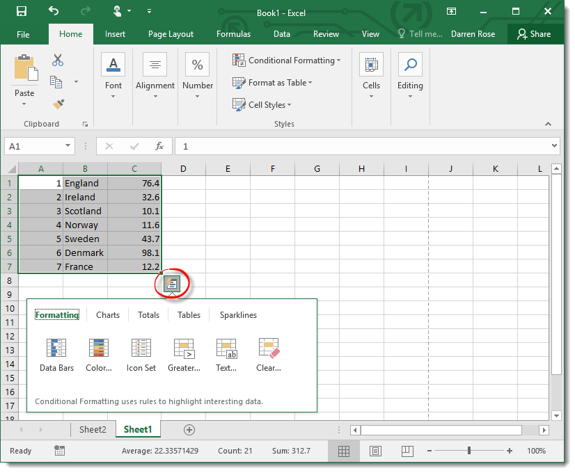 analysis tool for excel